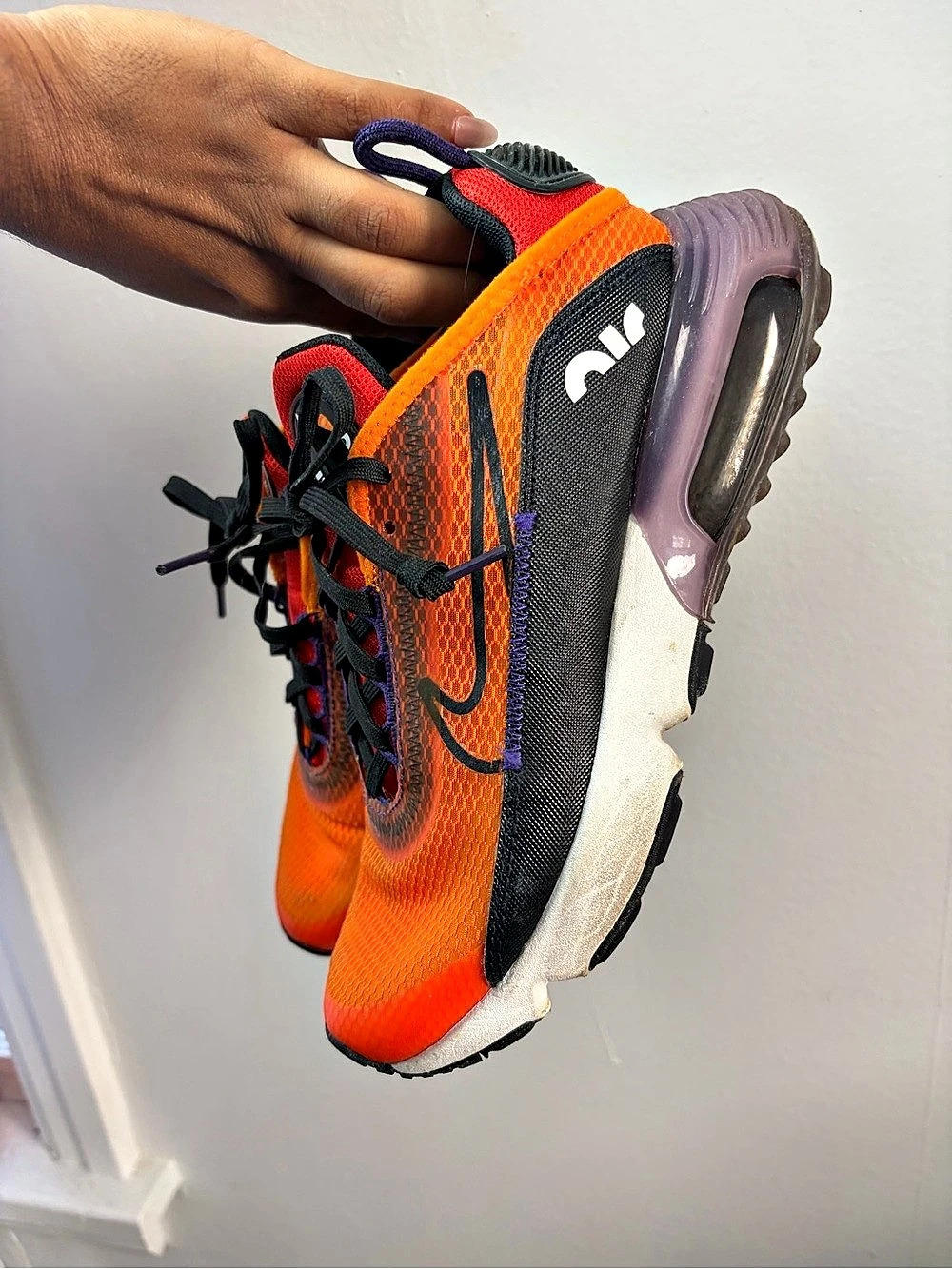 Nike Air Max 270 Orange Black US 11